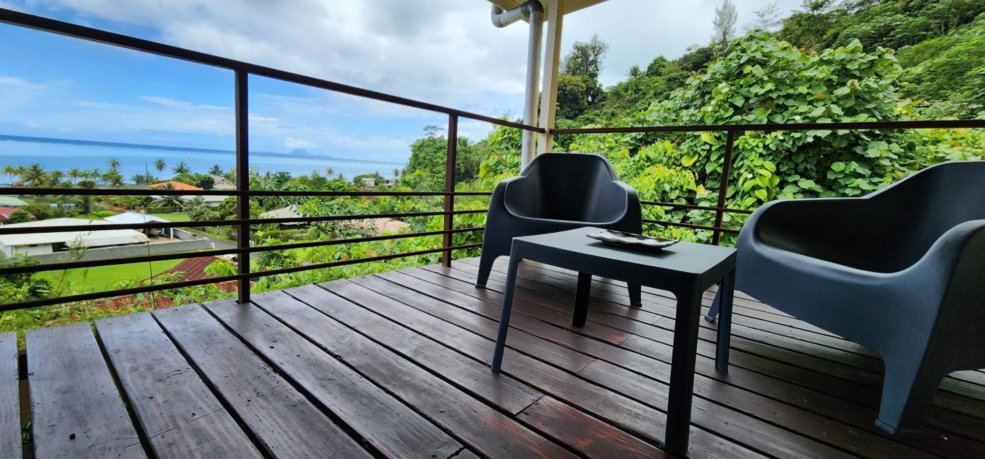 Bungalow Tipanier - Vue Parfaite Tevaitoa ภายนอก รูปภาพ