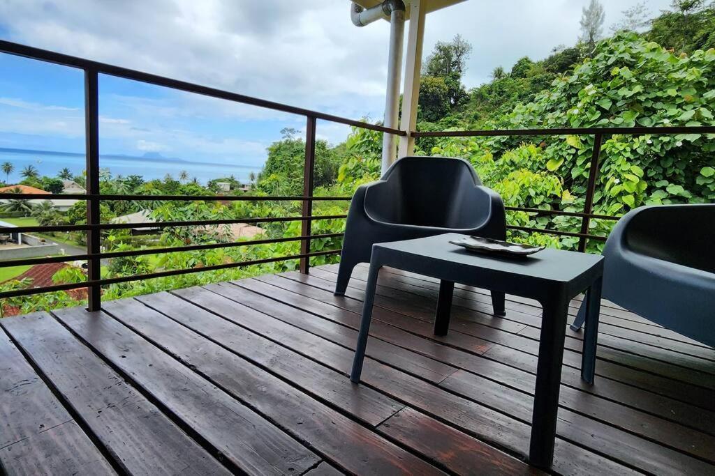Bungalow Tipanier - Vue Parfaite Tevaitoa ภายนอก รูปภาพ