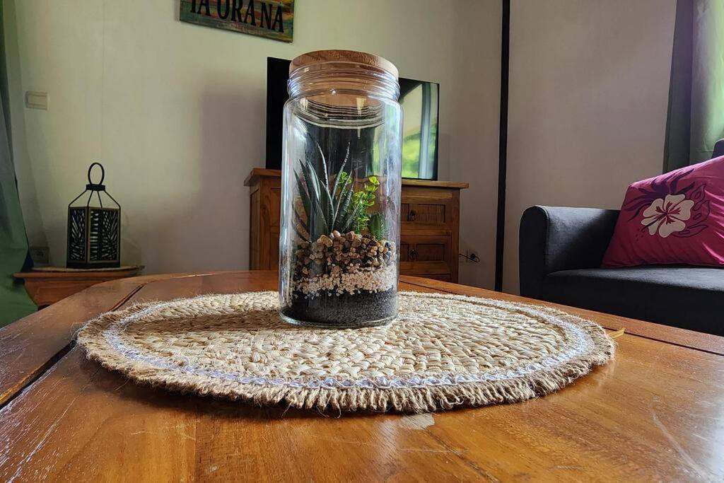 Bungalow Tipanier - Vue Parfaite Tevaitoa ภายนอก รูปภาพ